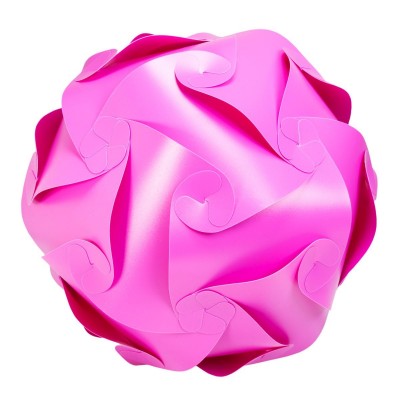 Puzzle Lamp Small Pink #1