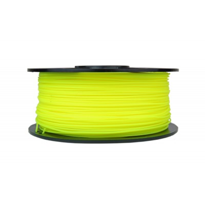 Translucent Yellow 3d printer filament