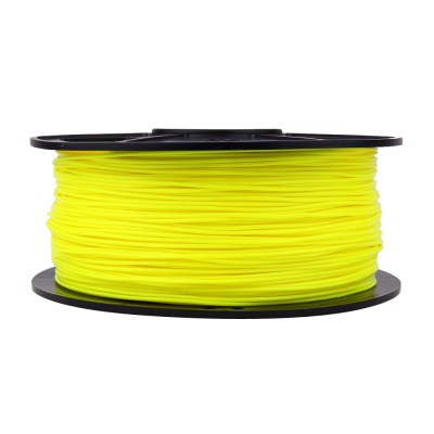 abs fluorescent yellow 3d printer filament