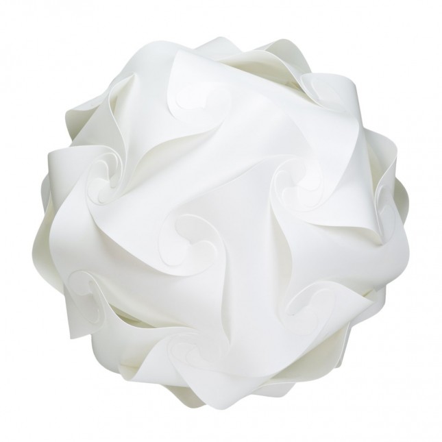 Puzzle Lamp Medium White #1