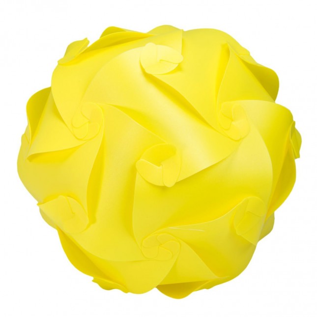 Puzzle Lamp Medium Yellow #1