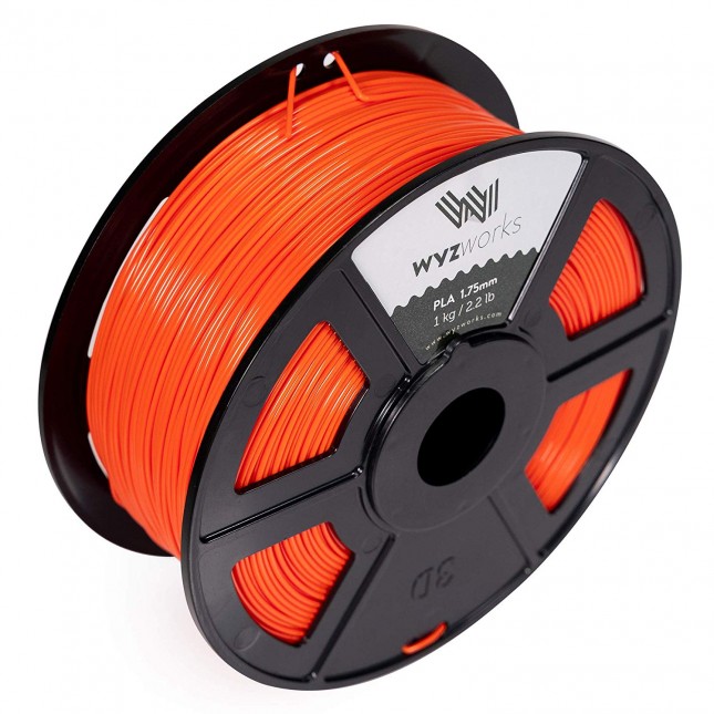  3D Printer Premium Filament Redish Orange PLA 1.75mm