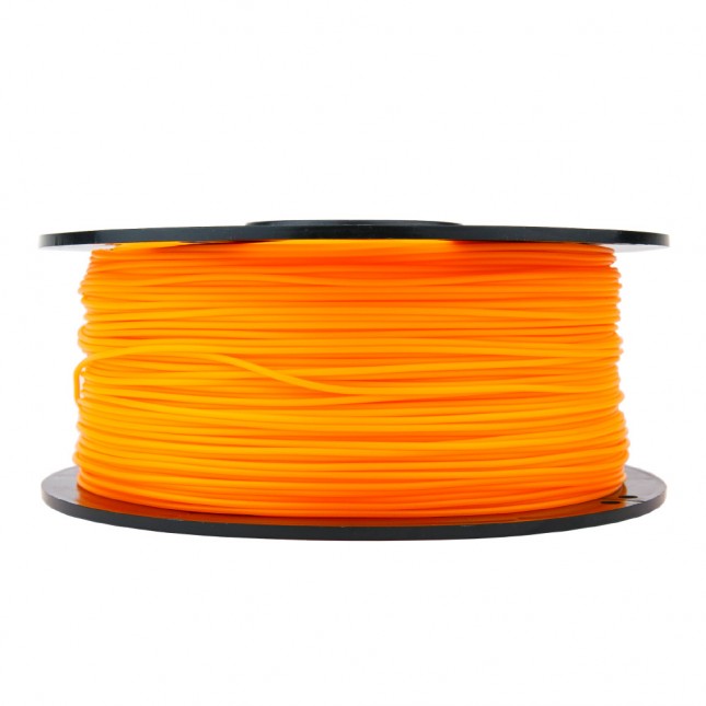abs translucent orange 3d printer filament