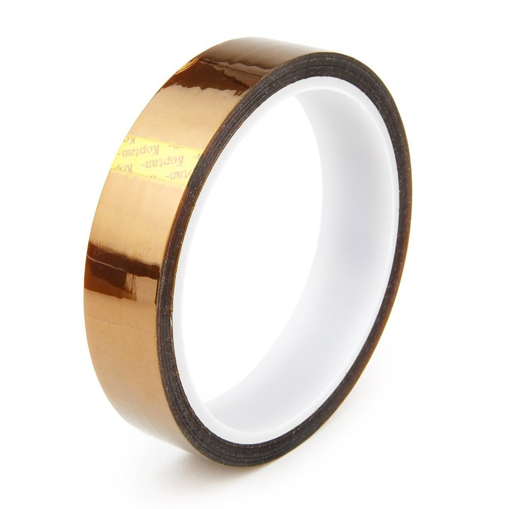 20mm 100ft Gold Heat Resistant High Temperature Kapton Tape Polyimide 