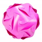 Puzzle Lamp Large Pink #1