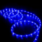 led rope light blue 50 feet
