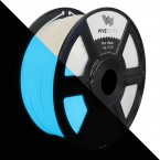  3D Printer Premium Filament White Glow Blue PLA 1.75mm