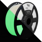  3D Printer Premium Filament White Glow Green PLA 1.75mm