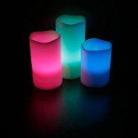 led color changing candle flameless