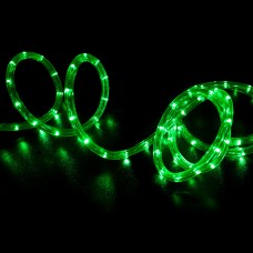 50' Green LED Rope Light - Home Outdoor Christmas Lighting