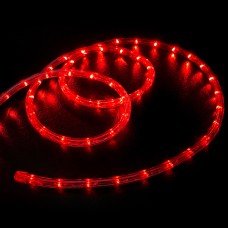 50' Red LED Rope Light - Home Outdoor Christmas Lighting